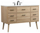 Elegant Decor VF41048MW 48" Single Bathroom Vanity, Mango Wood