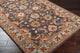 Surya Caesar CAE-1001 Traditional Area Rug, Charcoal, 6' Square