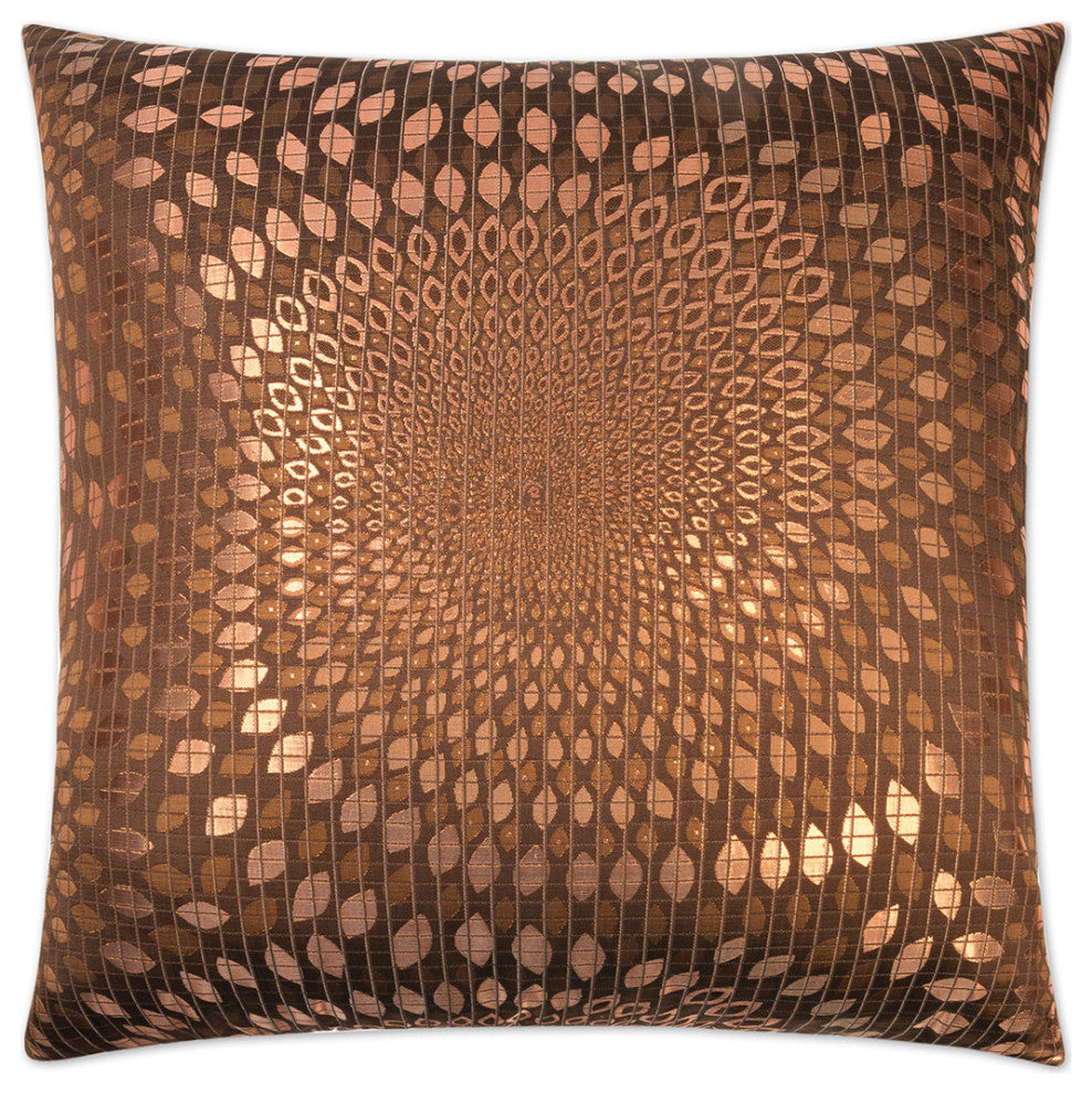 Whirl Pillow - Copper