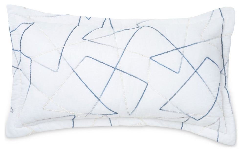 Lennox 6-Piece King Comforter Set - White