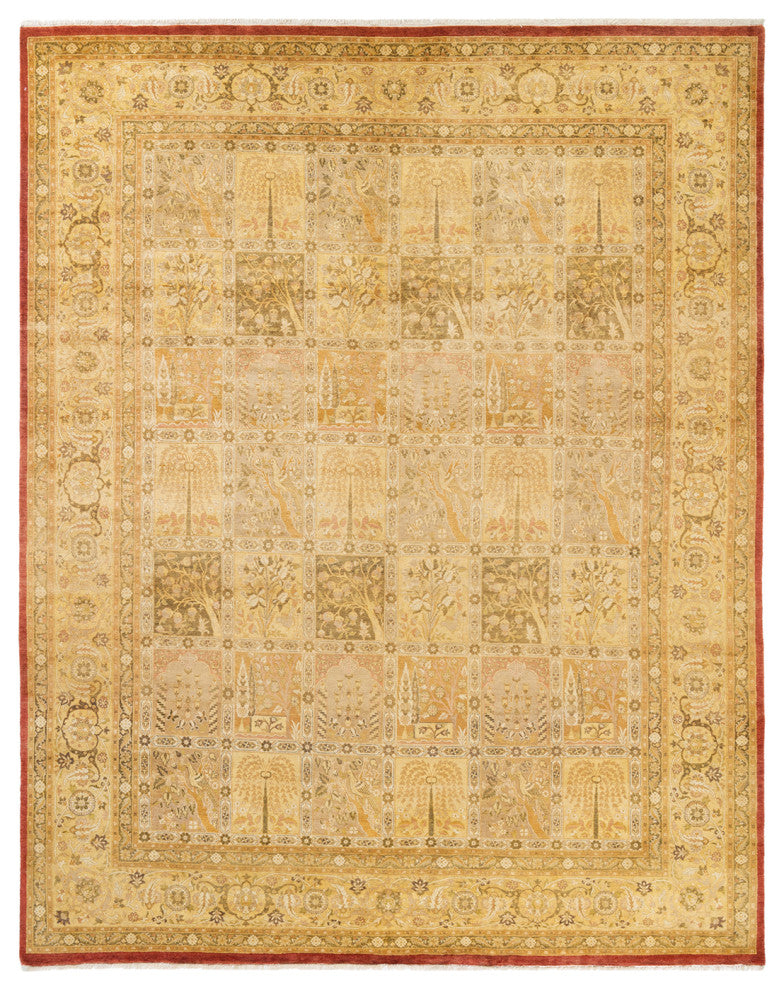 Mogul, One-of-a-Kind Hand-Knotted Area Rug Ivory, 8'3"x10'6"