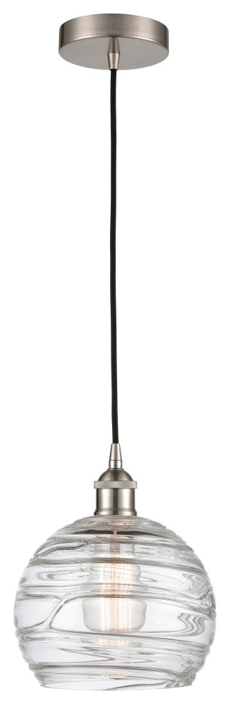Innovations 616-1P-SN-G1213-8-LED 1-Light Mini Pendant, Brushed Satin Nickel