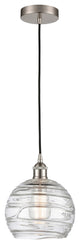 Innovations 616-1P-SN-G1213-8-LED 1-Light Mini Pendant, Brushed Satin Nickel