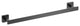 Blaze 18 inch Bathroom Towel Bar, Matte Black