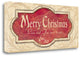 "Merry Christmas" By Jo Moulton, Giclee Print on Gallery Wrap Canvas