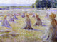 Dawson Dawson-Watson Landscape With Haystack, Gallery Wrapped Canvas, 21"x28"