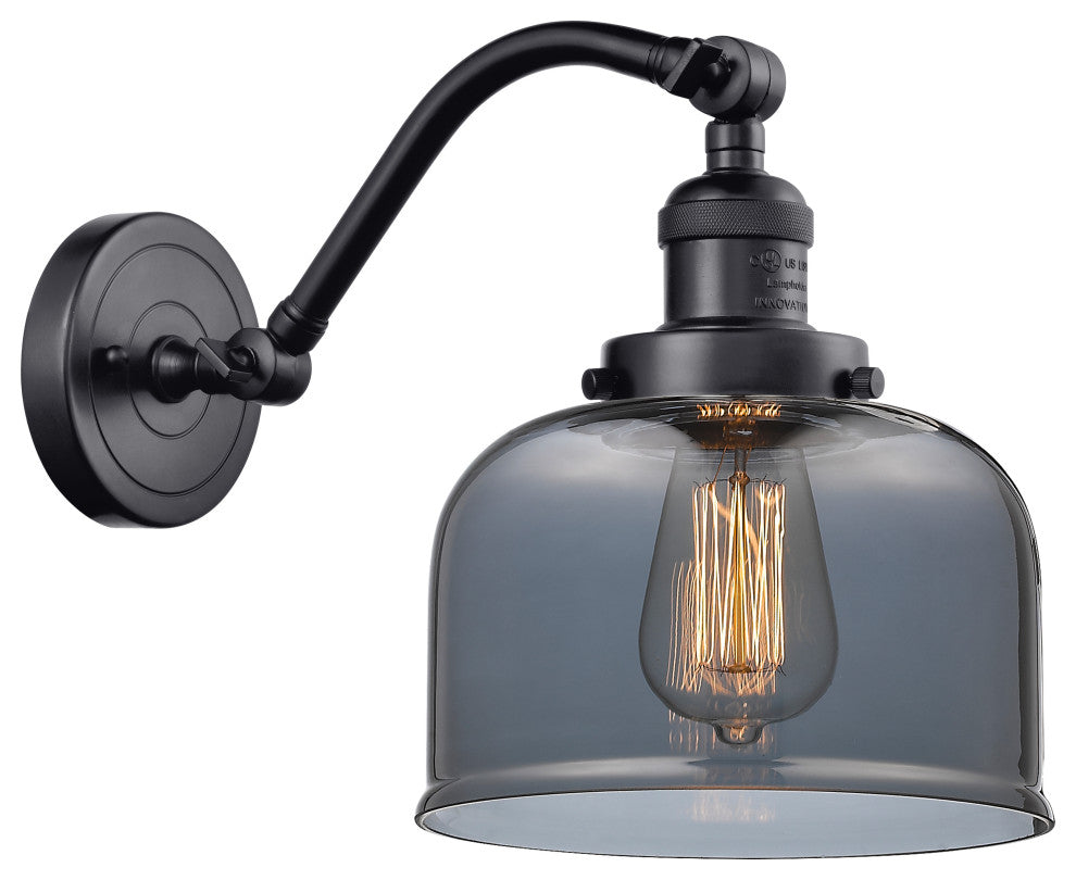 INNOVATIONS LIGHTING 515-1W-BK-G73 Large Bell 1 Light Sconce