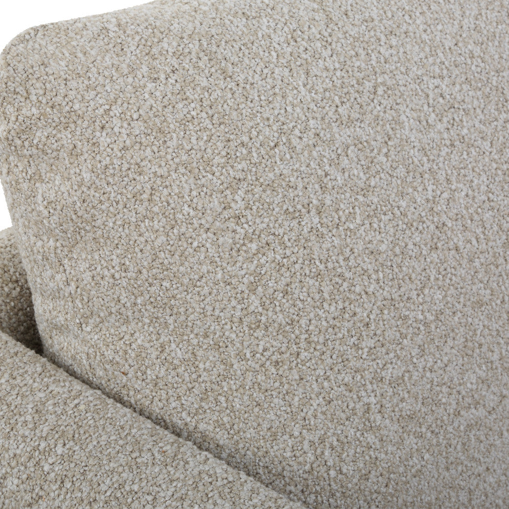 Uttermost Freefall Gray Ceruse Sofa