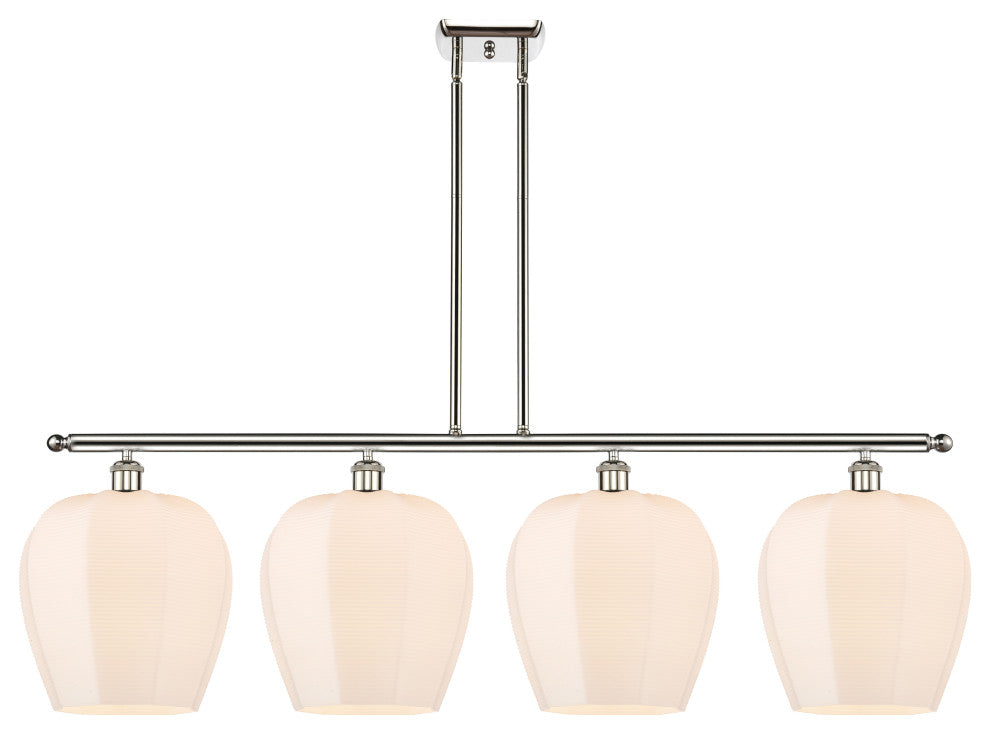 Innovations 516-4I-PN-G461-12 4 Light Island Light, Polished Nickel