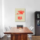 "MIA Miami Poster 3" Fine Art Print