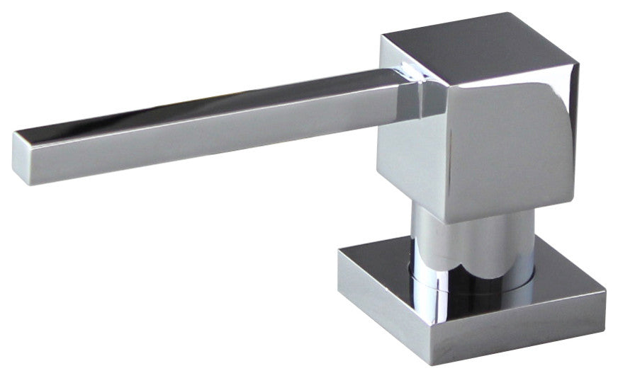 Transolid Soap Lotion Dispenser With Bottle, Polished Chrome