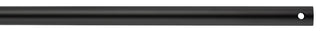 Generation Lighting 12" Coastal Downrod, Midnight Black Midnight Black