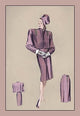 Rose Bolero Suit - Gallery Wrapped Canvas Art 28" x 42"