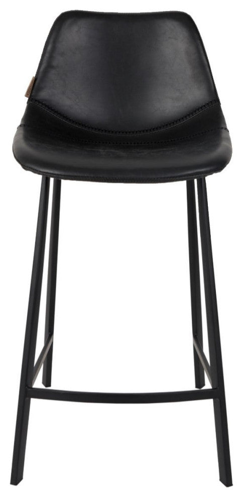 Black Counter Stool (2) | Dutchbone Franky
