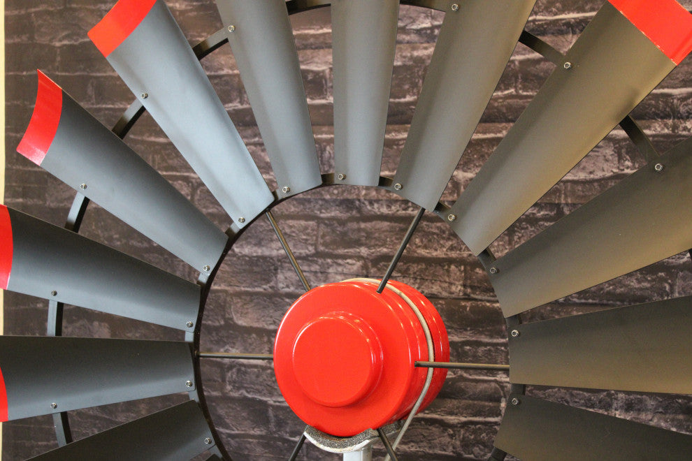 60 Inch Red Baron Windmill Ceiling Fan | The American Fan