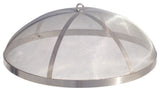 Curonian Fire Pit Spark Screen Stainless Steel, Medium, Medium