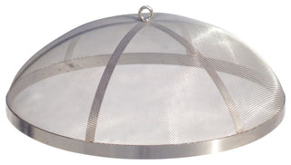 Curonian Fire Pit Spark Screen Stainless Steel, Medium, Medium