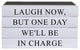 Laugh Now Quote Book Stack, S/4