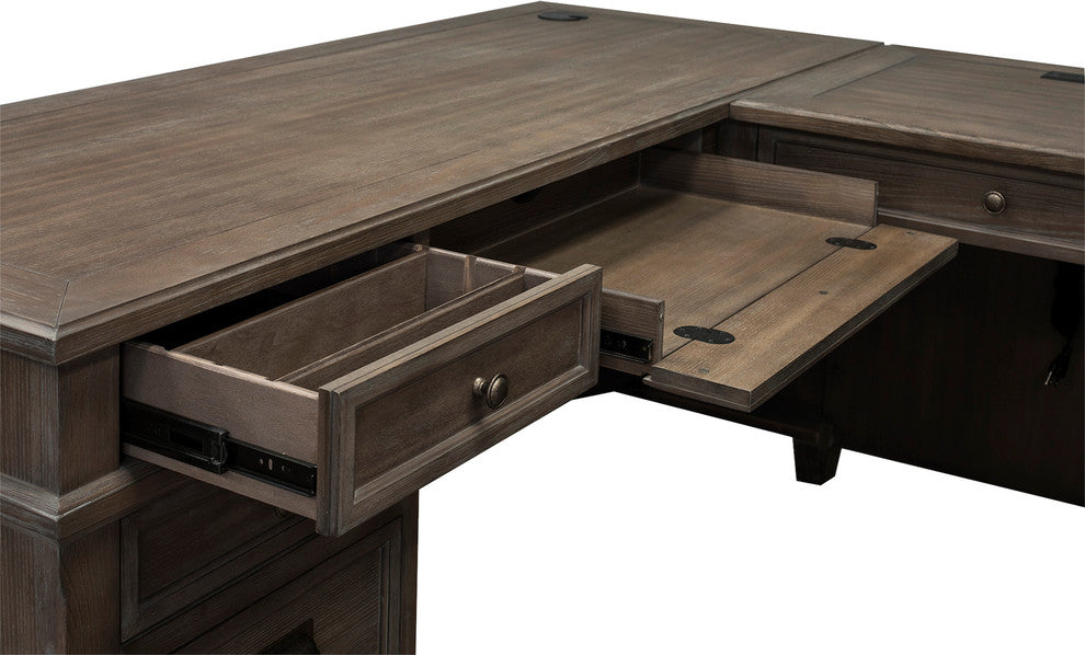 Martin Furniture Carson Desk and Return