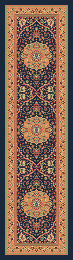 Zanza, Orange, 2'x8'