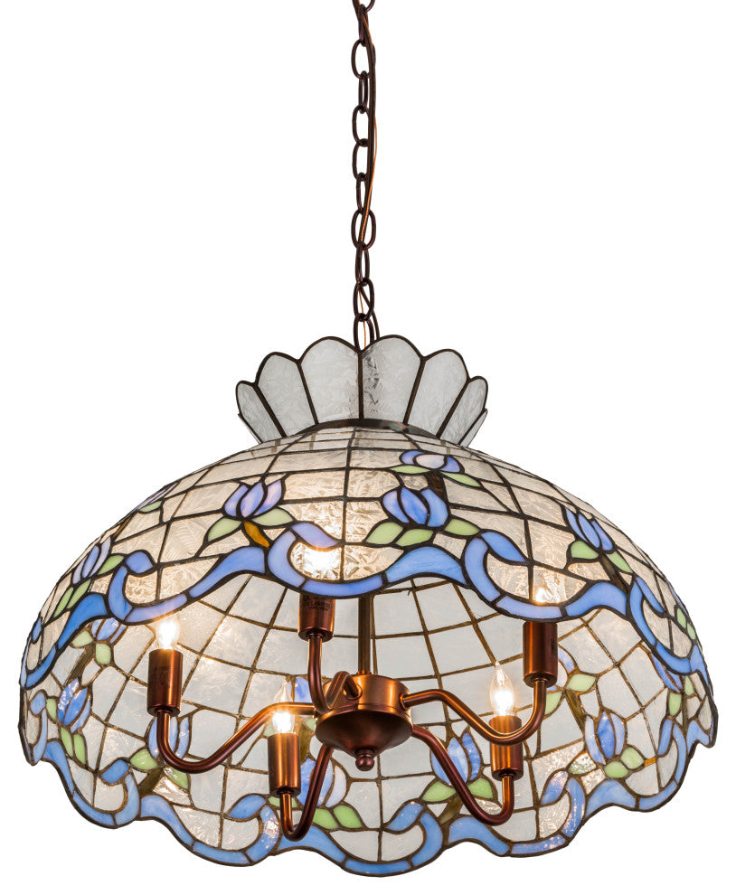 20" Roseborder Pendant