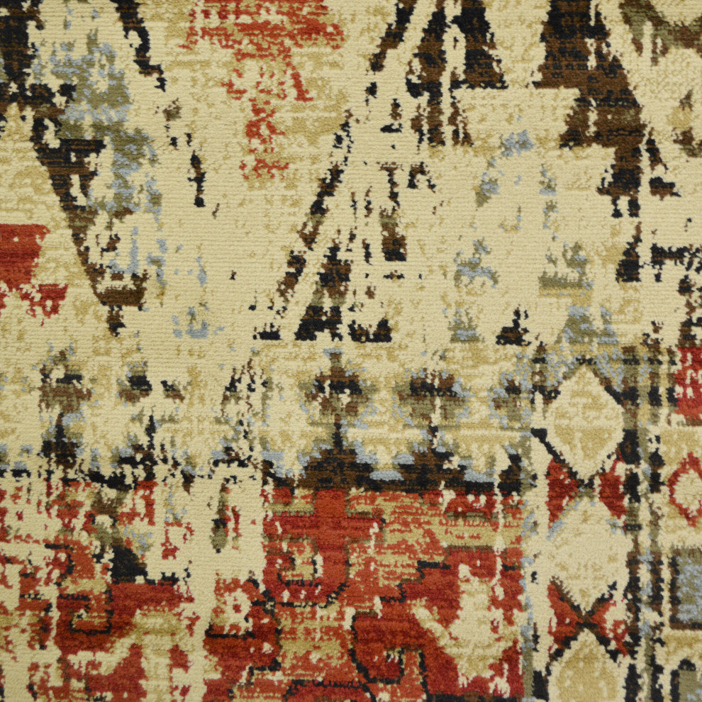 American Destination Tucson Multi Lodge Area Rug, 2'3"x7'7"