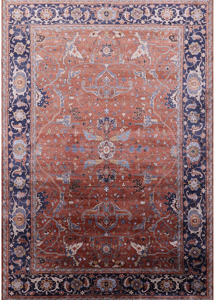 Ahgly Company Indoor Rectangle Mid-Century Modern Area Rugs, 2' x 4'