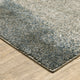 Alistair Ombre Abstract Grey/ Teal Indoor Area Rug, Grey, 7'10"x10'10"