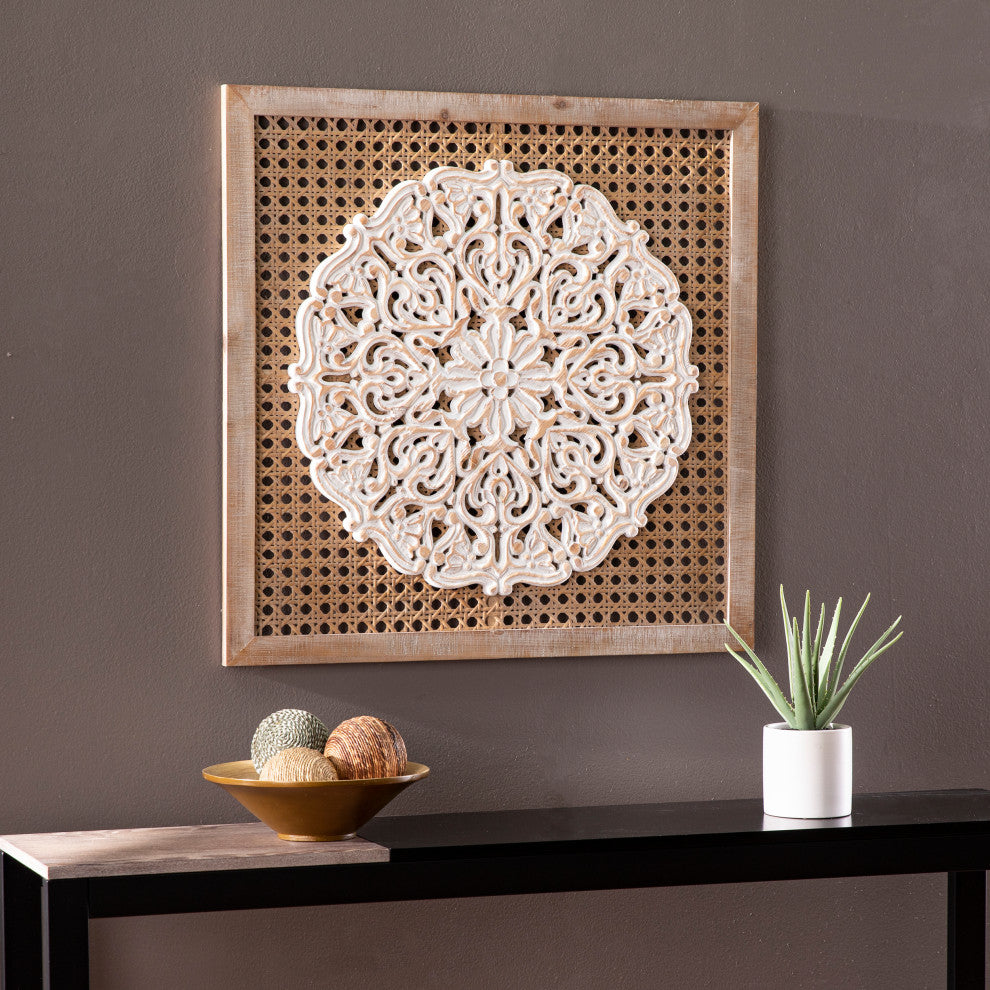 Harvey Distressed Wall Decor Panel