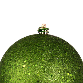 6" Juniper 4 Finish Ball Ornament Assorted 4-Pack