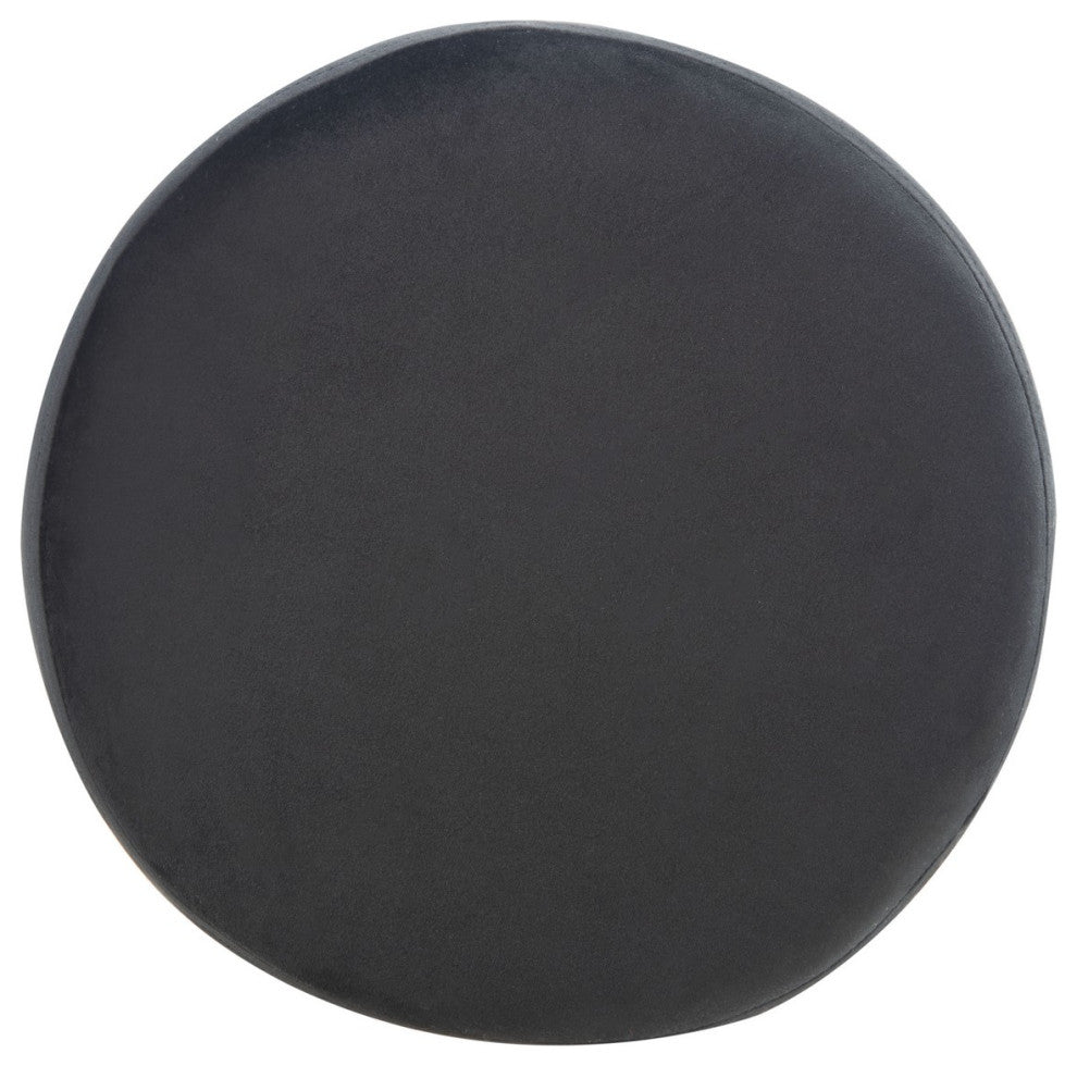 Safavieh Sabina Round Bar Stool, Black/Gold