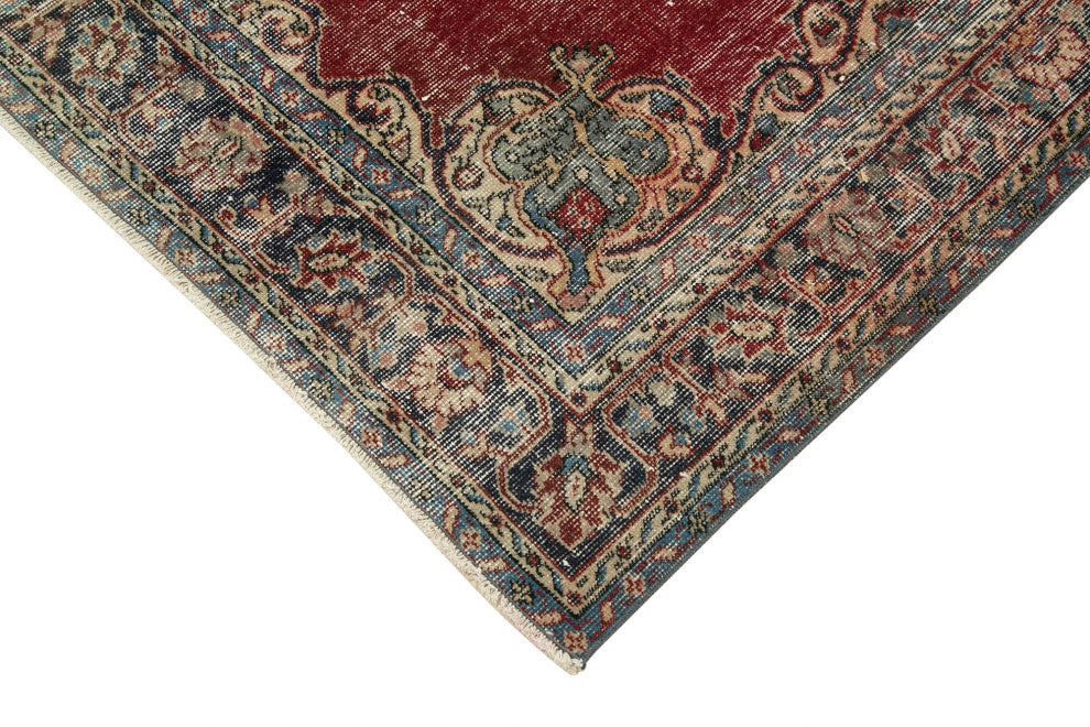 Rug N Carpet - Hand-knotted Turkish 3' 8" x 6' 8" Vintage Small Area Rug