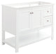 Fresca Manchester 42" White Traditional Bathroom Cabinet