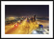 "Fog Invasion" Framed Digital Print by Mohammad Rustam, 44x32"