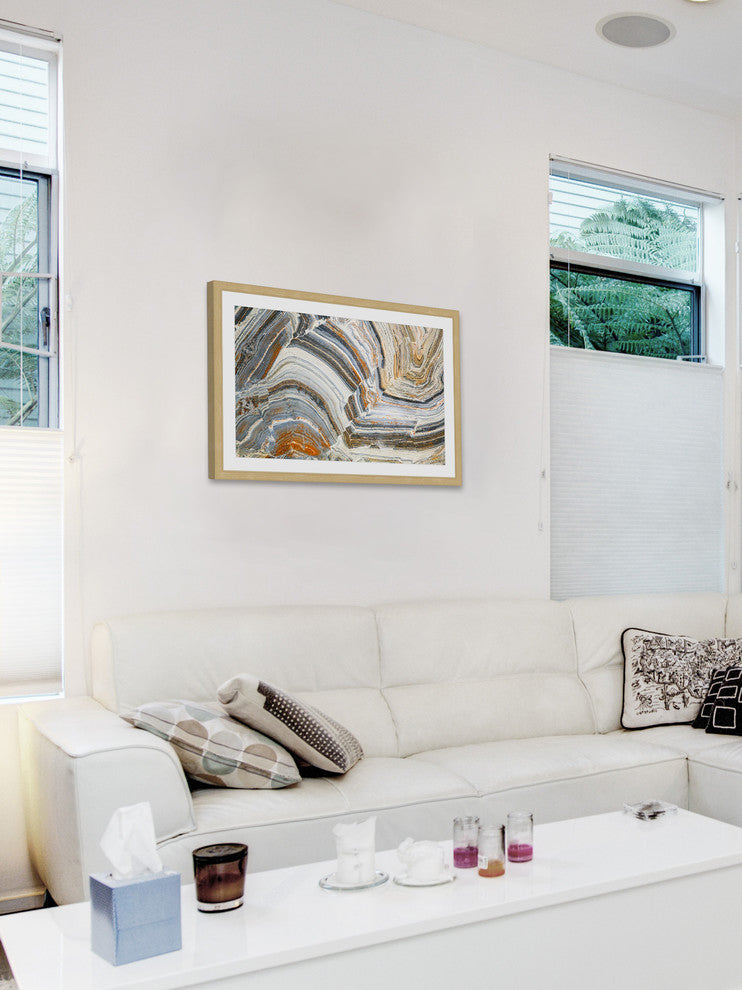 "Visual Conception of Creation" Framed Art Print