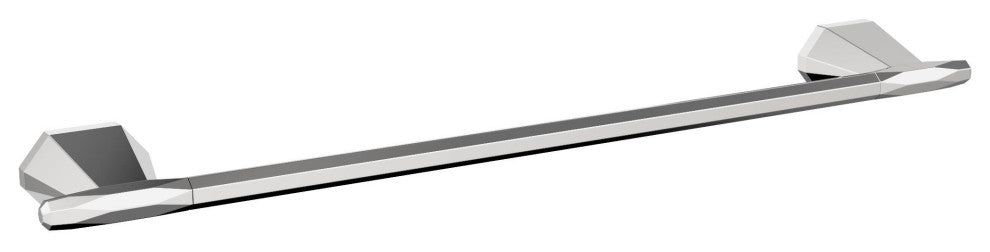 Amerock St. Vincent Contemporary Towel Bar, Chrome, 18" Center-to-Center
