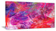 "Red Swirling Clouds" Abstract Digital Art Canvas Print