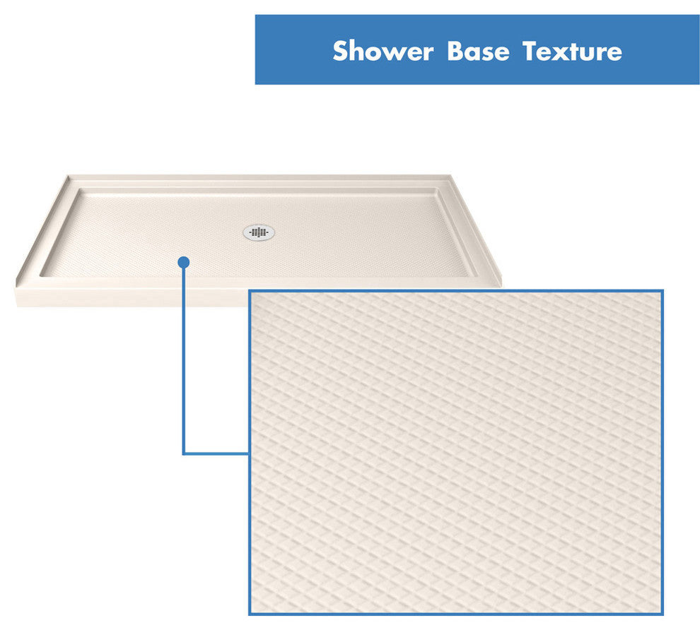 Dreamline Biscuit Center Drain Shower Base