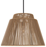 Capital Lighting 956311 Jasper 23"W Outdoor Pendant - Sienna / Black