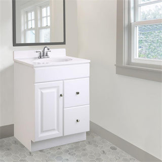 Design House 545004 Wyndham 24" Single - White