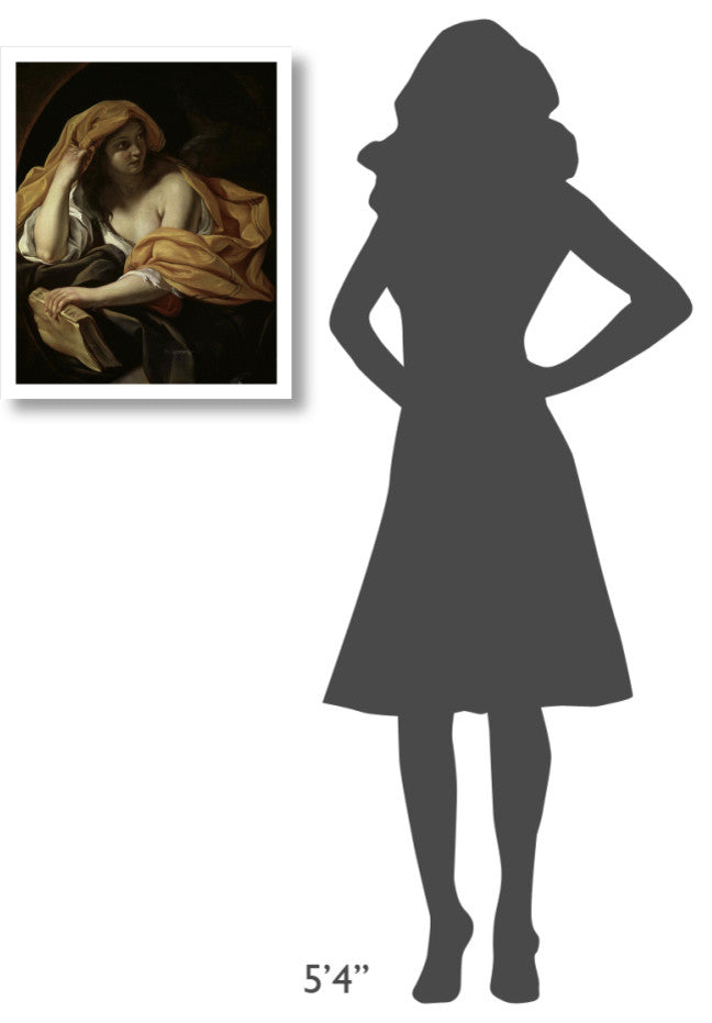 "Allegory of Philosophy" Digital Paper Print by Giacinto Brandi, 20"x24"