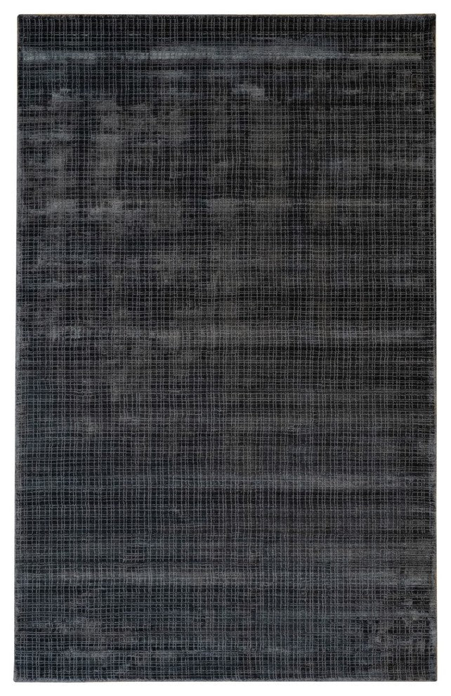 Adonis Hand-Loomed Durable Viscose Contemporary Area Rug Carpet, Bronze, 5' X 8'