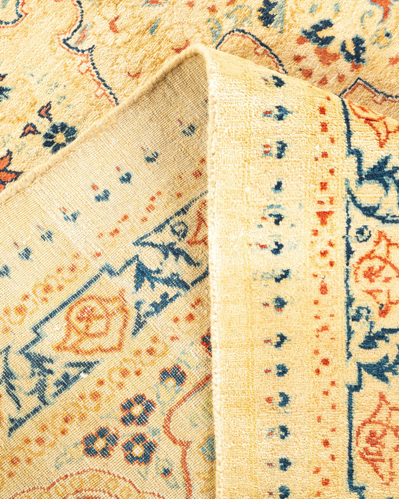 Mogul, One-of-a-Kind Hand-Knotted Area Rug Ivory, 8'0"x10'7"