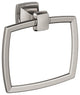 Amerock Revitalize Traditional Towel Ring, Brushed Nickel