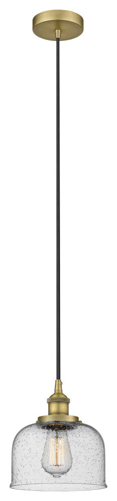 Innovations 616-1PH-BB-G74-LED 1-Light Mini Pendant, Brushed Brass