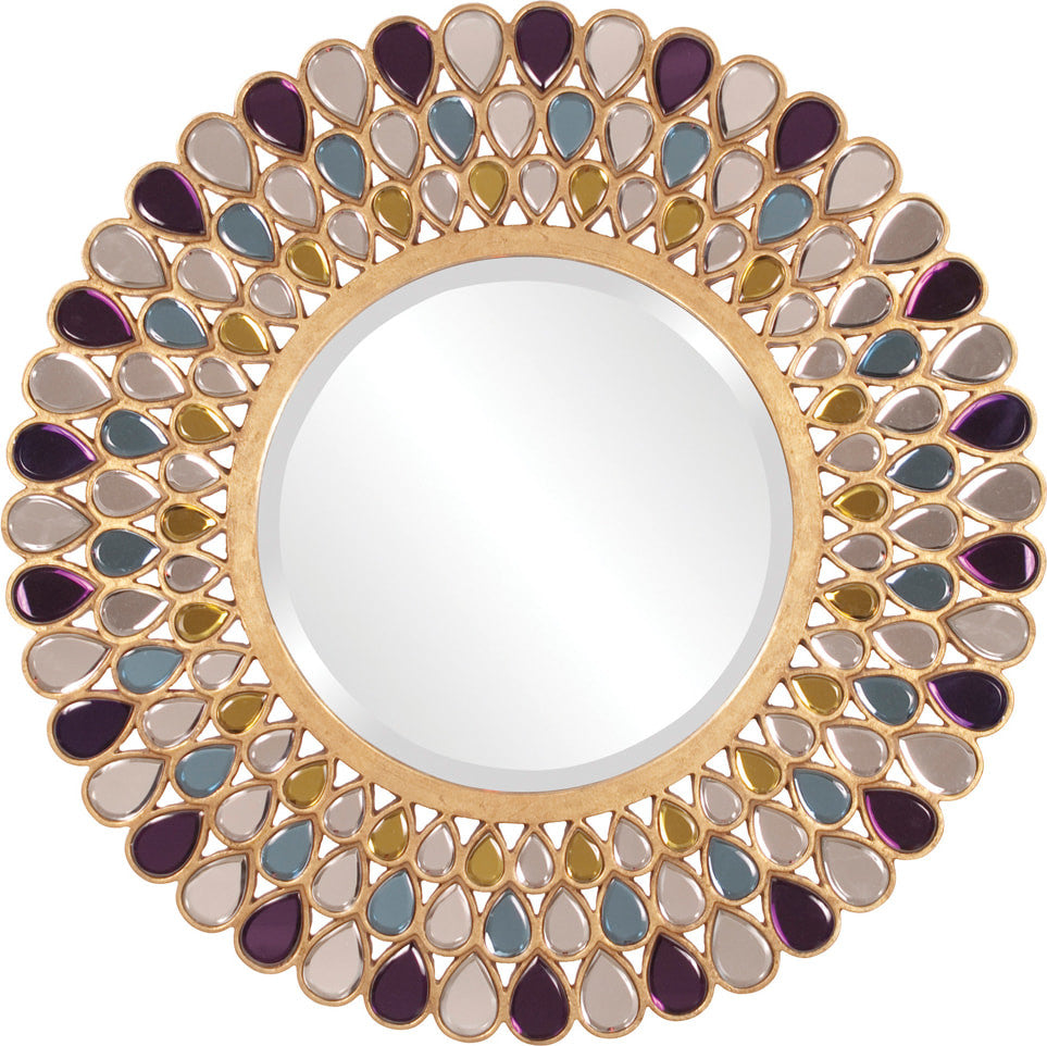 Howard Elliott Grace Round Mirror