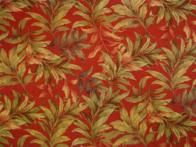 Bar Harbor Ottoman, White, Astrid-Geranium Fabric