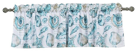 Barefoot Bungalow Cruz Coastal Window Valance