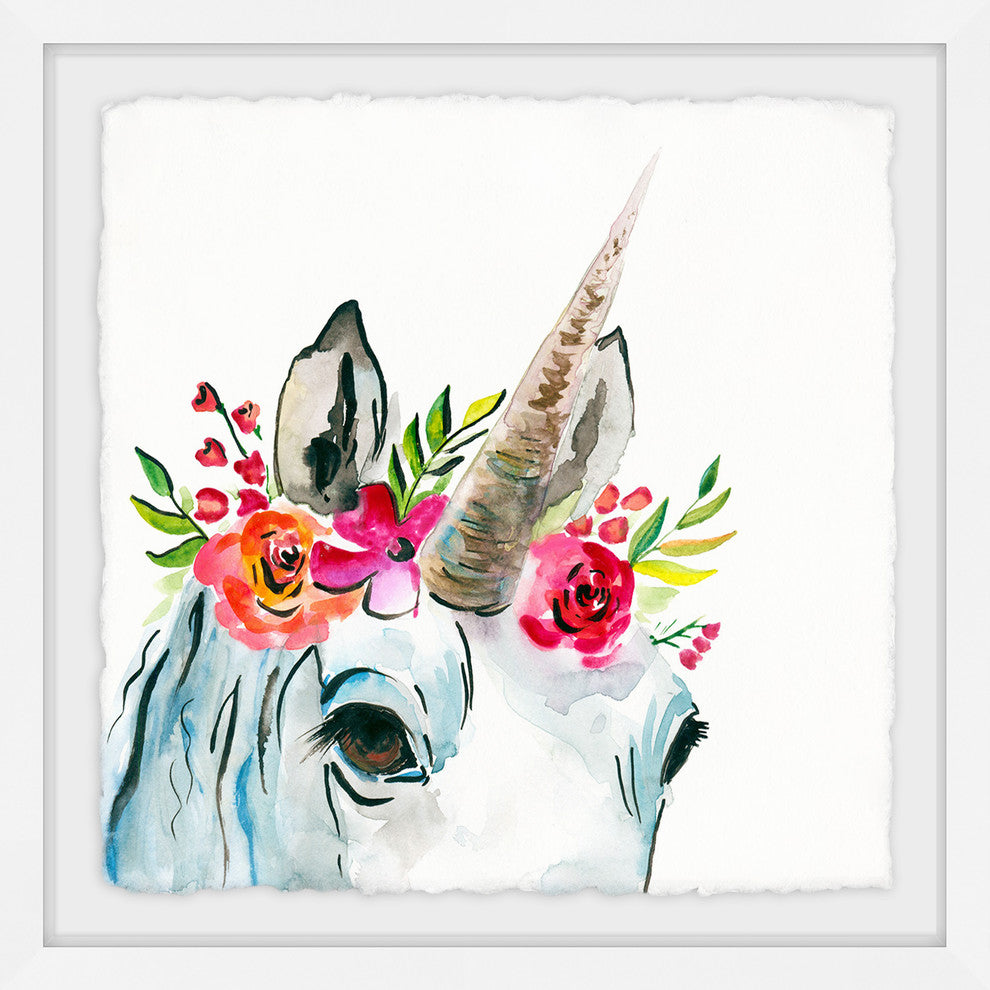 "Crowning Glory" Framed Painting Print, 32"x32"
