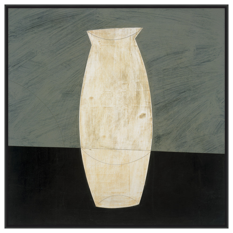 Vase 3 Fine Art Print, Black, 30"x30"